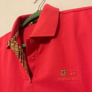 BURBERRY VINTAGE POLO IN HOT PINK!